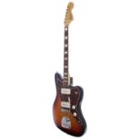 Ray Fenwick - 1973 Fender Jazzmaster electric guitar, made in USA, ser. no. 389505; Body: sunburst