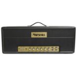 2005 Marshall Amplification JTM45/100 40th Anniversary Super 100 guitar amplifier head, made in