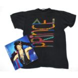 Prince - original Prince '88 'Lovesexy' tour T-shirt and tour souvenir programme (2) *Consigned by a