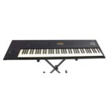 Korg X2 Music Workstation synthesizer keyboard, with Quiklok stand *Please note: Gardiner Houlgate