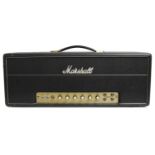 2006 Marshall Super 100JH Jimi Hendrix guitar amplifier, made in England, ser. no. 007/600, with