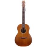 1979 Fylde Goodfellow acoustic guitar, made in England, ser. no. 997; Back and sides: sapele, many