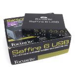 Focusrite Saffire 6 USB audio interface *Please note: Gardiner Houlgate do not guarantee the full
