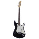Eric Clapton - autographed Gig Gear electric guitar, signed to the front in silver pen, with