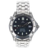 Omega Seamaster Professional Chronometer 300M automatic stainless steel gentleman's wristwatch,