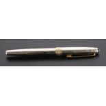 Montblanc Meisterstuck platinum and 18ct ballpoint pen, BYO259, 53.6gm (240)