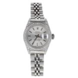 Rolex Oyster Perpetual Datejust stainless steel lady's wristwatch, reference no. 79174, serial no.