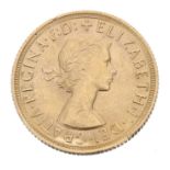 1959 full sovereign coin, 8gm (235)