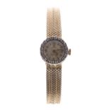 Omega Ladymatic 18k diamond set wristwatch, reference no. SC7067, serial no. 16014xxx, circa 1958/