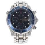 Omega Seamaster Professional Chronograph Chronometer automatic stainless steel gentleman's