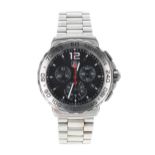 Tag Heuer Formula 1 chronograph stainless steel gentleman's wristwatch, reference no. CAU1112,