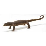 Taxidermy interest - monitor lizard, 35" long (faults)