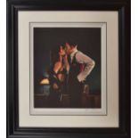 Jack Vettriano OBE., (b.1951) - "Pincer Movement" signed artist proof limited edition print no.