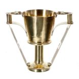 Edwardian silver gilt replica 'Nestor's Cup', maker George Nathan & Ridley Hayes, Chester 1904, 5.