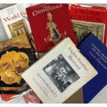 Selection of antique furniture reference books to include, Christopher Gilbert - The Life and