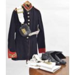 Royal Horseguards trooper tunic and trousers, blue, size 16 breast 38" waist "33, labelled The