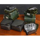 Jenoptik Jena 10x 30 binoculars, boxed with carry case and instructions; together with a pair of