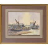 Sheila Fairman RMS (1924-2013) - 'Faversham', signed also inscribed on the artist original