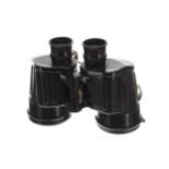 Zeiss West Germany 7x50 B T* binoculars, in a rubberised armour shell, serial no. 1729384, made in