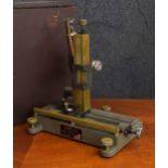 Precision Tool & Instrument Co. Ltd. Vernier microscope, no.13, Instrument no. 12075, within a
