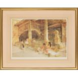 After Sir William Russell Flint RA., ROI (1880-1969) - 'Gossip St Jeannet', limited edition print