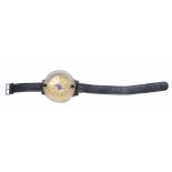 WWII Luftwaffe Armbandkompass / wrist compass, stamped AK 39, 6cm diameter FL 23235