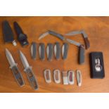 Collection of Kershaw folding knives; including 6 x Saber Tooth model 3000ST, a 4500ST, 2 x