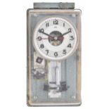 ATO industrial electric wall mounted master clock with unusual electromechanical mercury switch, the