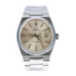 Rolex Oysterquartz Datejust stainless steel gentleman's wristwatch, reference no. 17000, serial