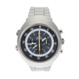 Omega Flightmaster Chronograph stainless steel gentleman's wristwatch, reference no. 145.036, serial