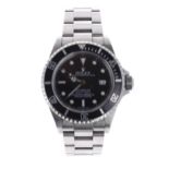 Rolex Oyster Perpetual Sea-Dweller stainless steel gentleman's wristwatch, reference no. 16600,