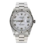 Rolex Oyster Perpetual Date stainless steel gentleman's wristwatch, reference no. M15210, serial no.
