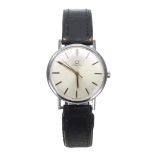 Omega mid-size stainless steel gentleman's wristwatch, reference no. 131.018, serial no. 21494xxx,