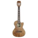Kala Acacia tenor electro-acoustic ukulele, Model no. KA-ASAC-TE-C, no.1411, gig bag