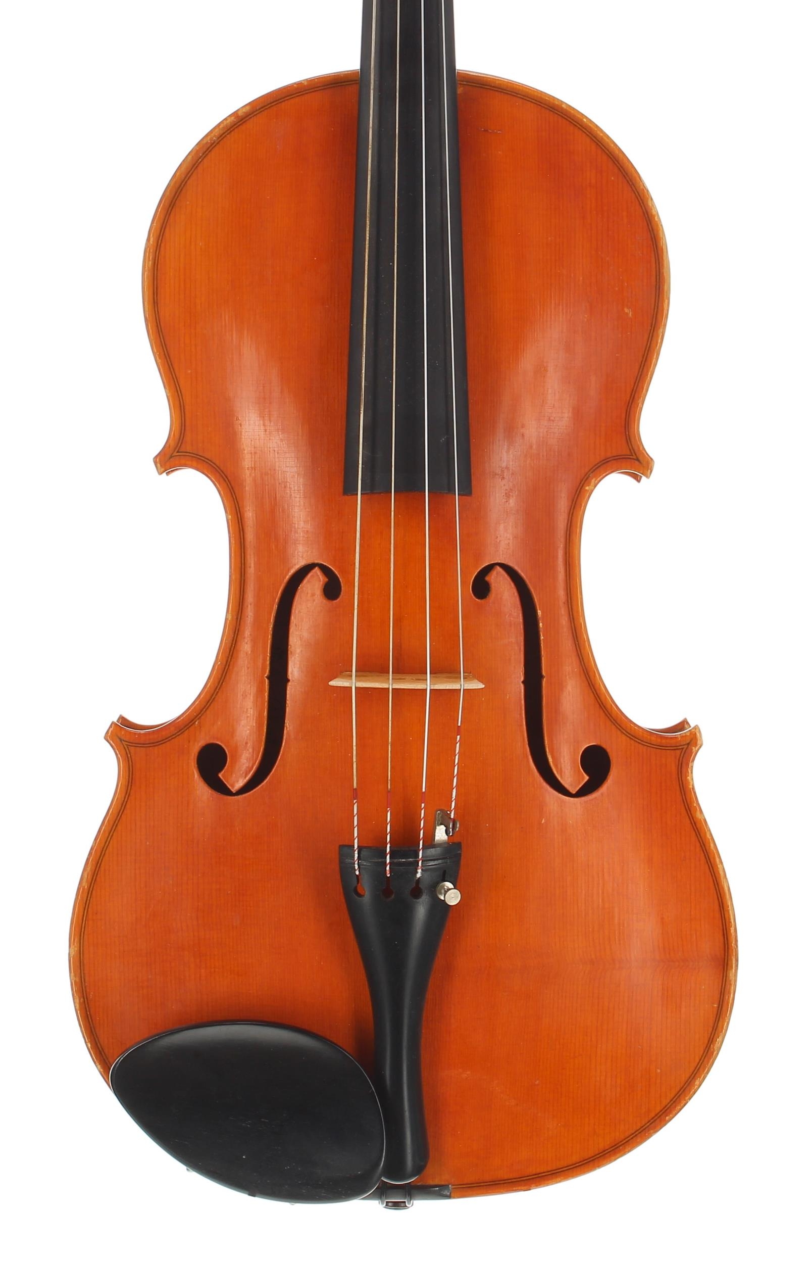 Good contemporary English viola by and labelled Rowan Armour-Brown, Made in Cornwall, 1976, the
