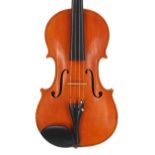 Good contemporary English viola by and labelled Rowan Armour-Brown, Made in Cornwall, 1976, the