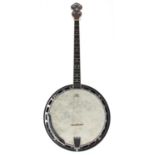 Pilgrim Celtic Dawn four string contemporary banjo, with 11" skin, original packaging (as new)