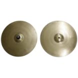 Pair of Zildjian Avedis 15" cymbals