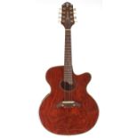 Grafter contemporary electric mandolin labelled Model no. N 70E, ser. no. U202294