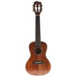 Contemporary Kai ukulele, Model no. KCI-5000, QC SQ911, semi-rigid case