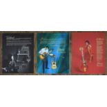 Three original 1964 Gibson guitar product catalogues including electric guitars, traditional