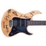The Zombies - autographed Yamaha Pacifica electric guitar, signed by various members of The