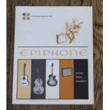 Original 1964 Epiphone Guitar full line-up product catalogue * The Alan Rogan Collection