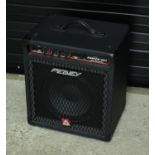 Peavey Minx 110 bass guitar amplifier, with dust cover