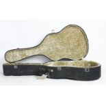 CSL acoustic guitar hard case with space for approx 16" at the lower bout