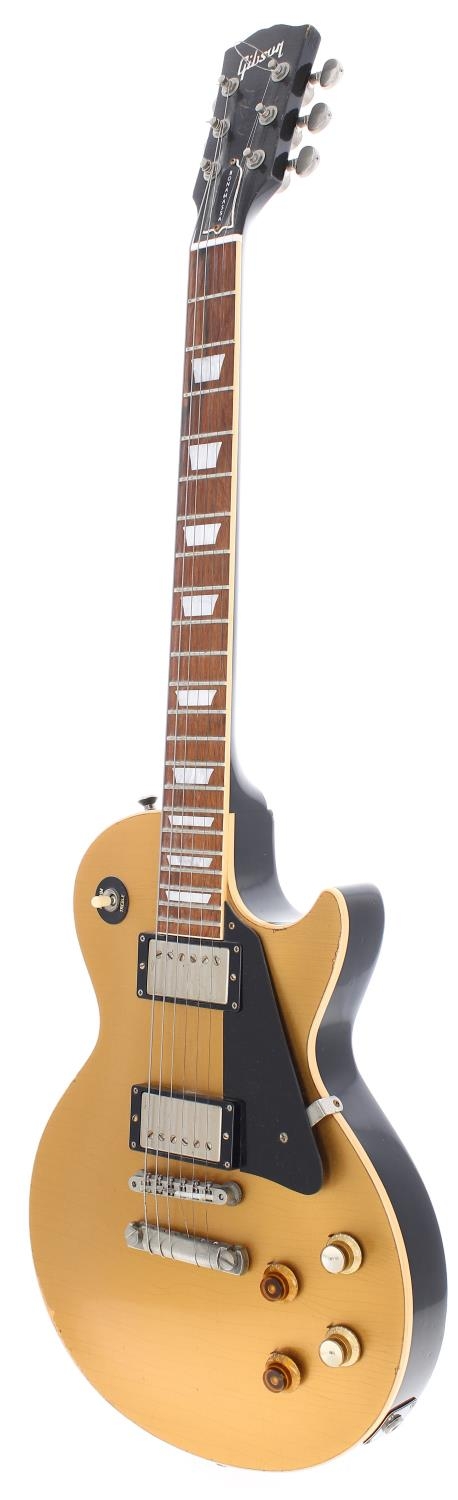 2008 Gibson Custom Shop Inspired by Joe Bonamassa Aged Les Paul Gold Top electric guitar, made in - Image 4 of 9