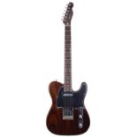 1996 Fender Rosewood Telecaster electric guitar, made in Japan; Body: solid rosewood; Neck: