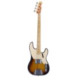 2006 Fender Custom Shop 1955 Precision Bass Relic bass guitar, made in USA; Body: two-tone