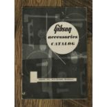 Rare original 1956 Gibson guitar accessories catalogue * The Alan Rogan Collection