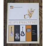 Original 1964 Epiphone Guitar full line-up product catalogue * The Alan Rogan Collection